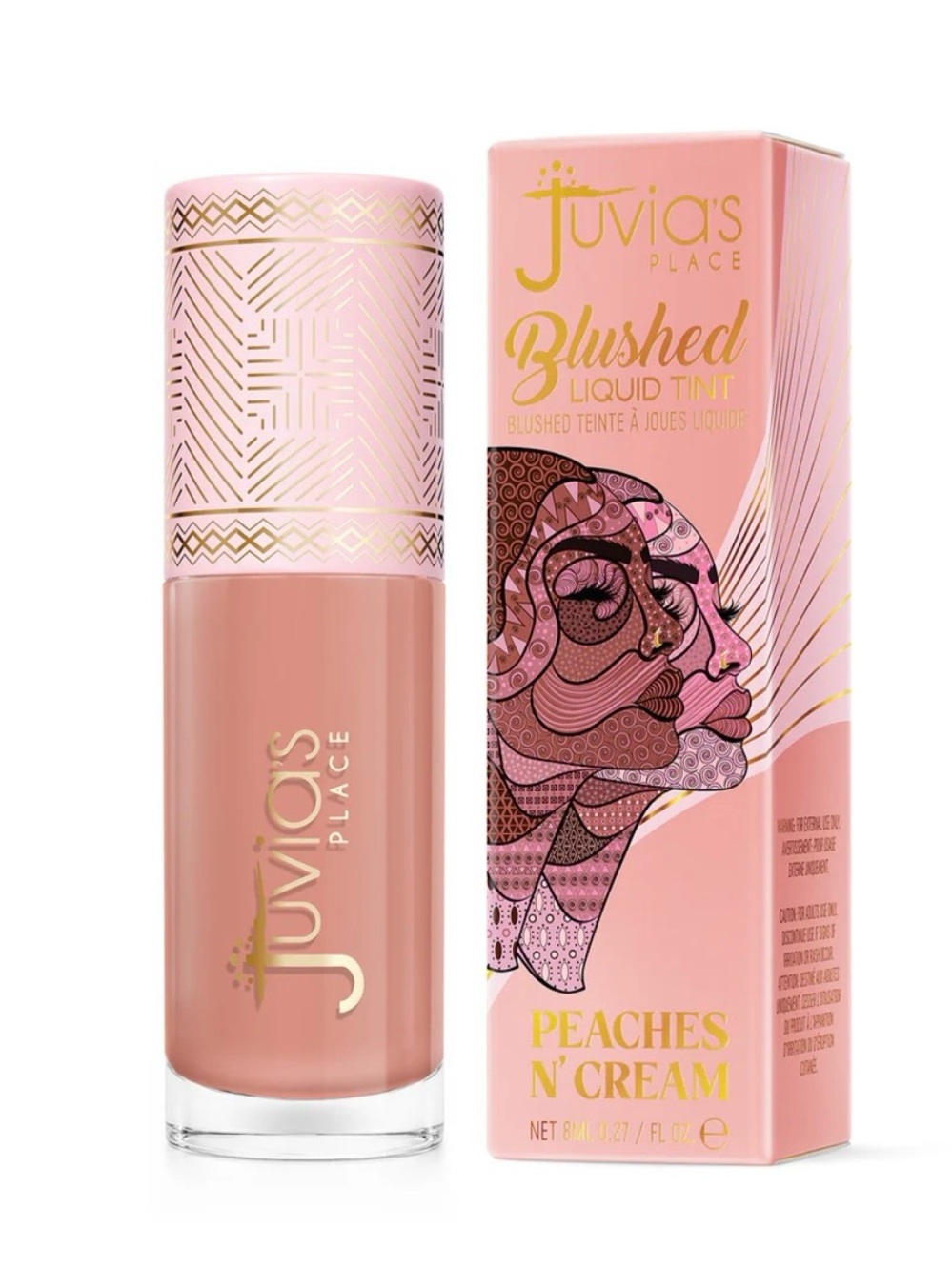 Juvia's Place Blushed Liquid Tint - Peaches N' Cream (Peach, Pink)